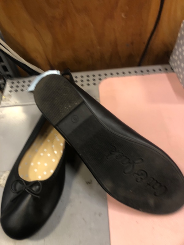 Photo 3 of Girls' Stacy Slip-On Ballet Flats - Cat & Jack Black 5