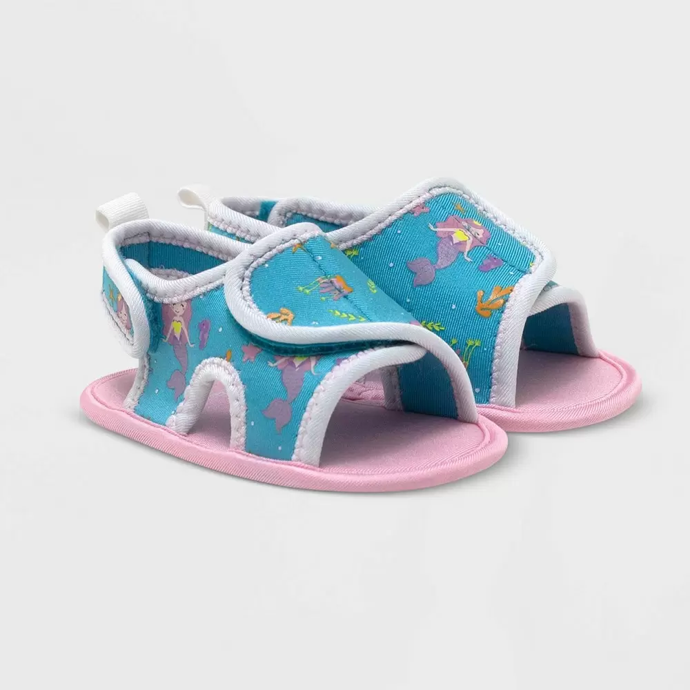 Photo 1 of Baby Girls' Ro+Me by Robeez Mermaid Sandals - 12-18M, Turquoise