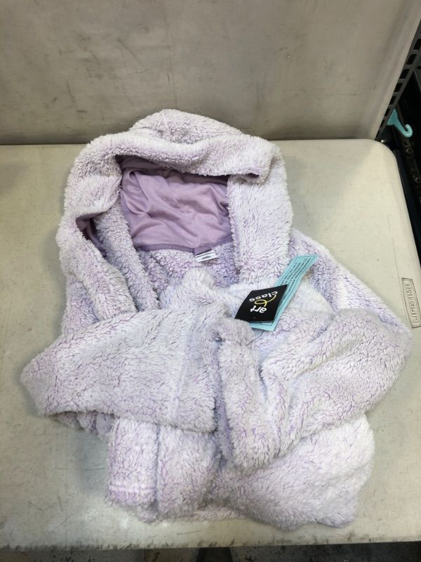 Photo 2 of Girls' Faux-Fur Robe - Art Class™ SIZE M 7/8
