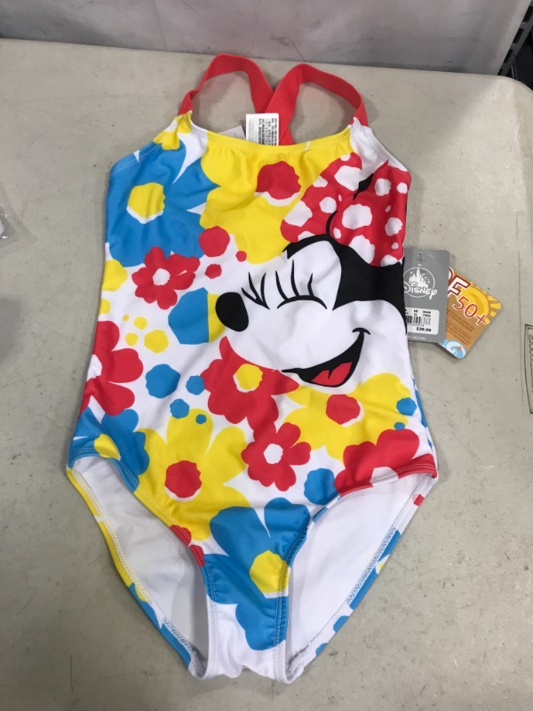 Photo 2 of Girls' Disney Minnie Mouse Swimsuit - - Disney Store  Size 7/8