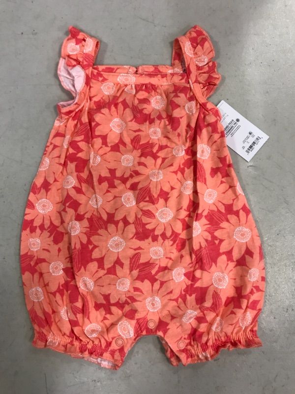 Photo 2 of Baby Girls' Floral Romper - Just One You® Made by Carter's - Size 3M