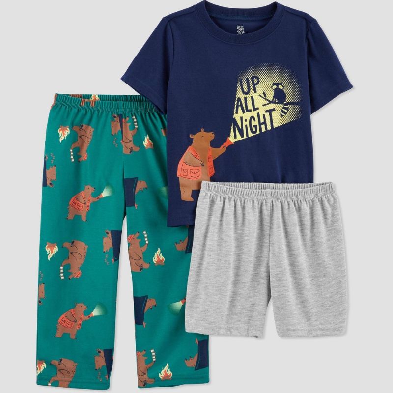 Photo 1 of Carter's Just One You® Toddler Boys' Camping Bear Pajama Set  - Size 5T