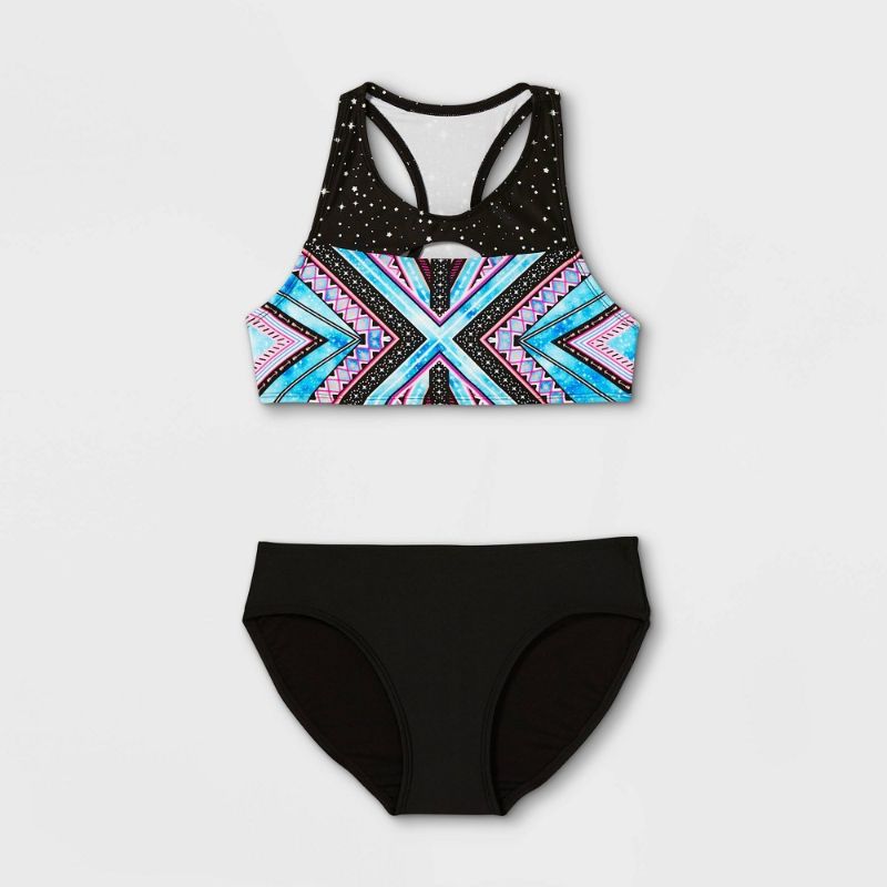 Photo 1 of Girl' Comic Geo Print Bikini Et - Art Cla- Size S (6/6X)