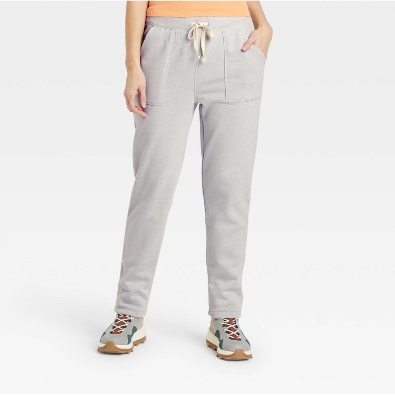 Photo 1 of 2 COUNT Women's High-Rise Fleece Jogger Pants - Universal Thread™ SIZE XL & XXL 