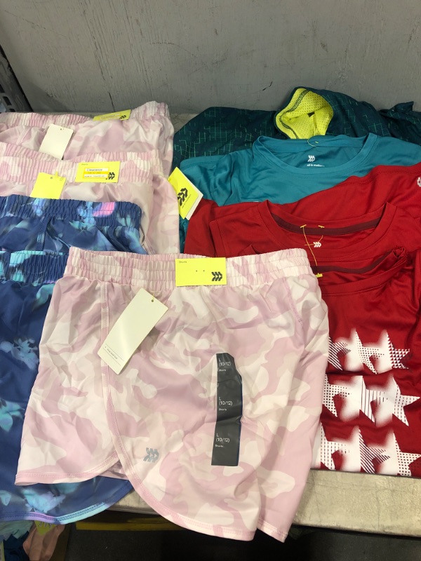 Photo 1 of Assorted Athletic Wear Kids Sz L