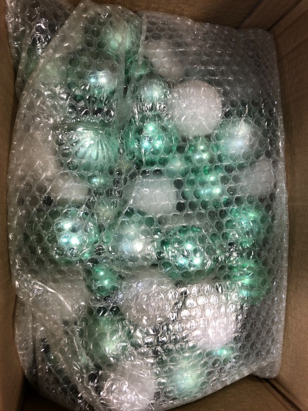Photo 1 of 6feet LED Lighted Christmas Ball Garland