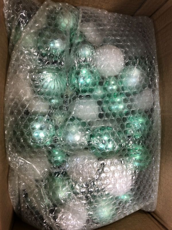 Photo 2 of 6feet LED Lighted Christmas Ball Garland