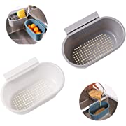 Photo 1 of 2 Pcs Kitchen Sink Corner Strainer Sink Mesh Drain Basket