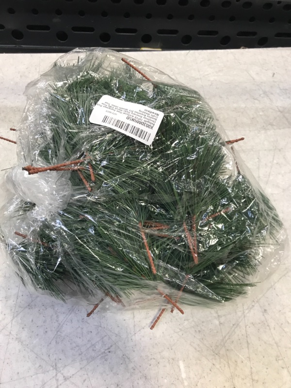 Photo 2 of Betogeth 70PCS Artificial Pine Evergreen Picks Christmas Greenery Picks Stems Fake Pine Needles Branches DIY Wreath Cedar Tree Crafts Wedding