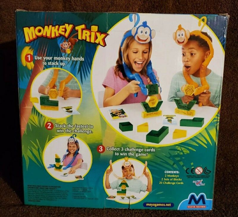 Photo 2 of Maya Games - 34150 Monkey Trix - Family Board Game