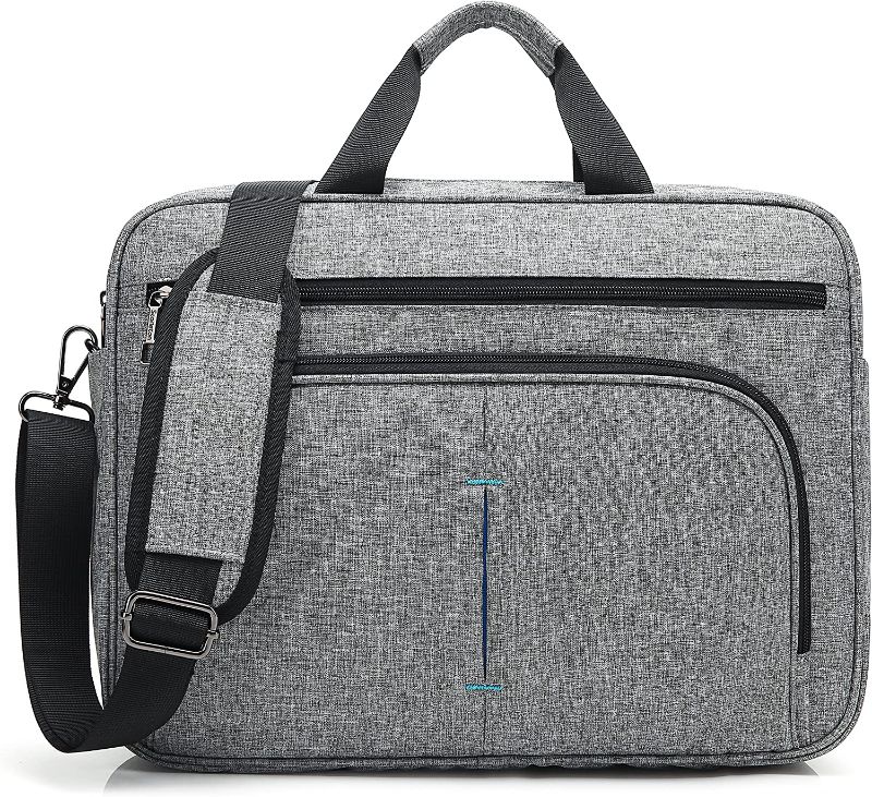 Photo 1 of Scarleton Laptop Bag, Multi Pocket Briefcase, Laptop Work Messenger, Water Resistant Travel Bag, Unisex Laptop Backpack H204903 - Gray