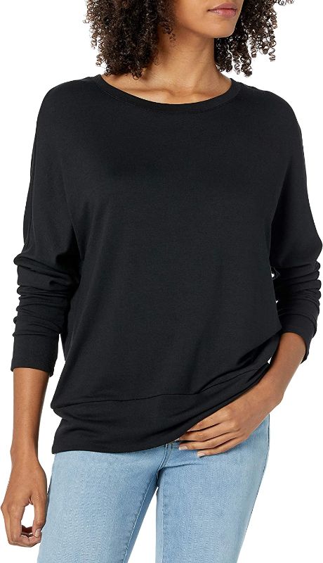 Photo 1 of Amazon Brand - Daily Ritual Women's Supersoft Terry Dolman Cuff Sweatshirt SIZE XXL 