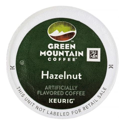 Photo 1 of 12 Count Green Mountain Coffee Hazelnut Coffee K-Cup ® Pods - Kosher Single Serve Pods