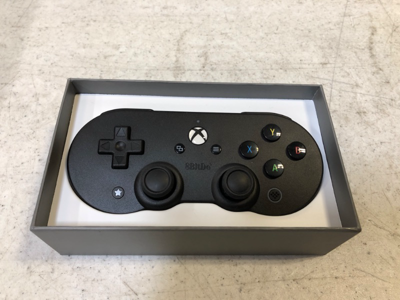 Photo 2 of 8Bitdo Sn30 Pro Bluetooth Controller for Switch/Switch OLED, PC, macOS, Android, Steam & Raspberry Pi (Black Edition)
