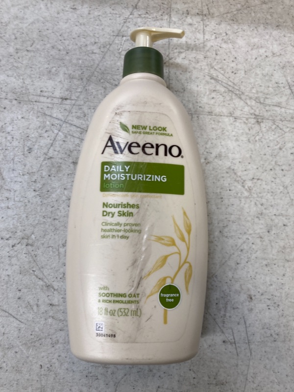 Photo 3 of Aveeno Daily Moisturizing Body Lotion with Soothing Oat and Rich Emollients to Nourish Dry Skin-------------3/2024