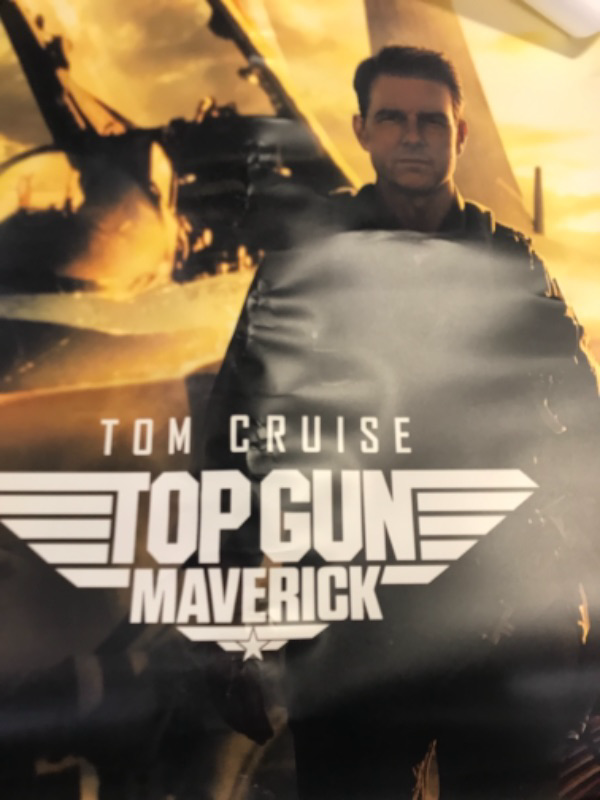 Photo 1 of Tom Cruise Top Gun Maverick Poster 