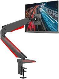 Photo 1 of JOY WORKER GAMING DUAL MONITOR STAND, 15"-32" (UNUSRE IF ALL PARTS AND HARDWARE IS THERE)