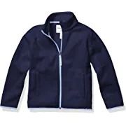 Photo 1 of Amazon Essentials Girls and Toddlers' Polar Fleece Full-Zip Mock Jacket XLARGE
