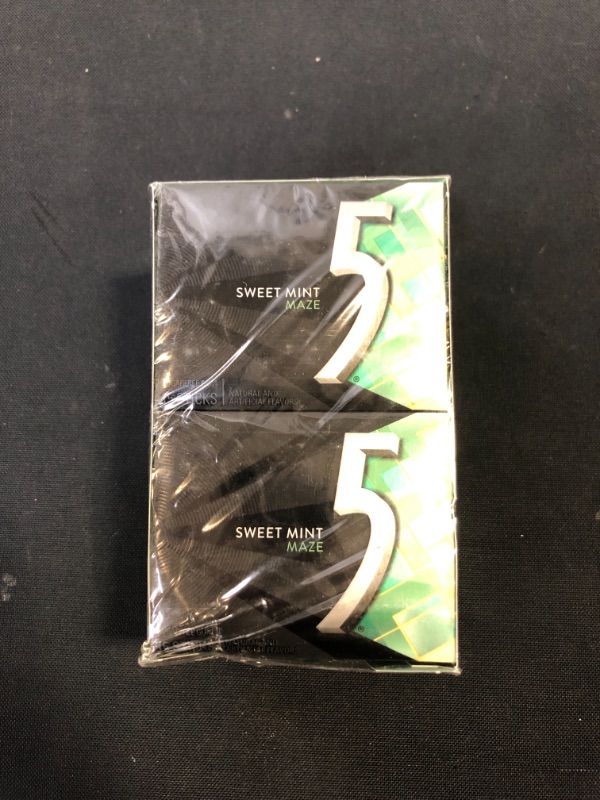 Photo 2 of 5 Gum Sweet Mint Sugarfree Gum, 15 Piece (10 Packs) Maze