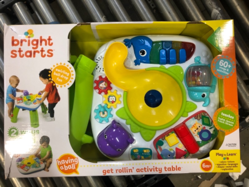 Photo 2 of Bright Starts Having a -Ball Get Rollin' Activity Table, Ages 6 months +