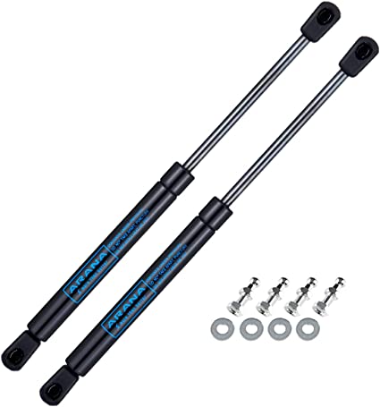 Photo 1 of 28 inch Shocks 200LB Gas Struts Spring Props ST280M200 28" Struts Lift Supports 200lbs for Heavy Lids Door Snowmobile Trailer Cap Truck Tonneau Cover (Support Weight: 180-220lbs), 2 Pcs Set ARANA
