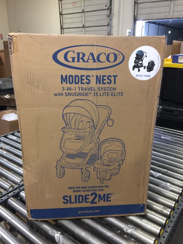 Photo 2 of Graco Modes Nest Travel System, Includes Baby Stroller with Height Adjustable Reversible Seat +++ FACTORY SEALED ITEM +++