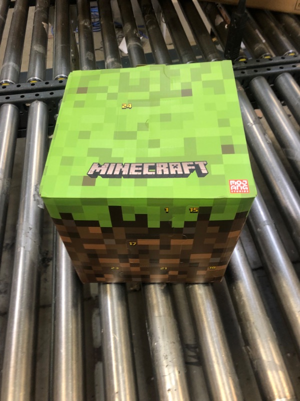 Photo 1 of Paladone Minecraft Advent Calendar 2022 with Merch Gifts - 24 Days Christmas Countdown - Exclusive Characters & Gifts