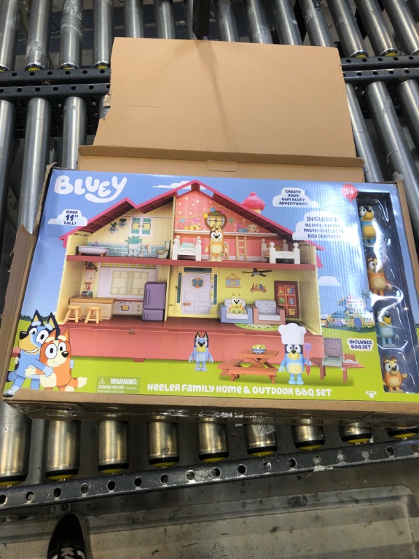 Photo 2 of Bluey Mega Bundle Home, BBQ Playset, and 4 Figures | Amazon Exclusive