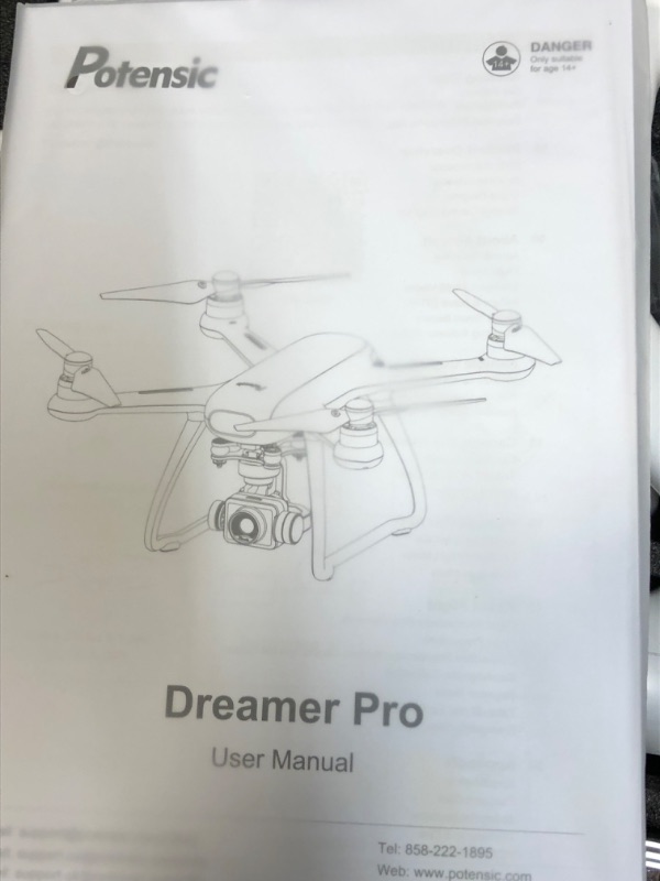 Photo 26 of Potensic Dreamer Pro 4K Drones with Camera for Adults, 3-Axis Gimbal GPS Quadcopter with 2KM FPV Transmission Range, 28mins Flight, Brushless Motor, Auto-Return, Portable Carry case and 32G SD Card
