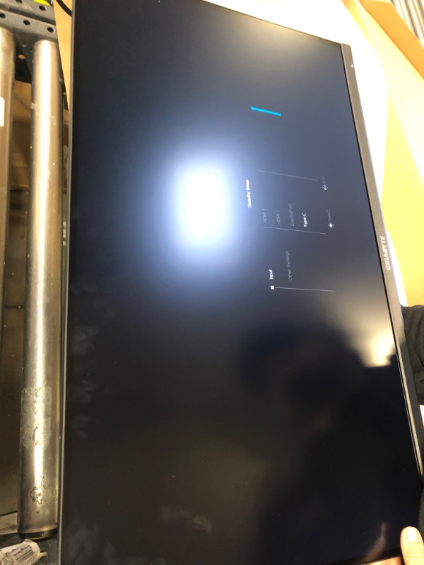 Photo 1 of GIGABYTE M32U 32" 144Hz 4K FreeSync Compatible Gaming Monitor, SS IPS, 3840x2160 Display, 1ms Response Time (MPRT), 1x Display Port 1.4, 2x HDMI 2.1, 3x USB 3.0, 1x USB Type C 32 inch Flat|4K|IPS M Series 144Hz