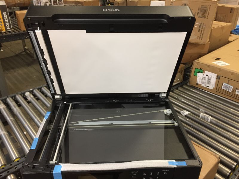 Photo 1 of Epson Workforce Pro WF-7840 Wireless Wide-Format All-in-One Color Inkjet Printer - Print Scan Copy Fax - 4.3" LCD, 25 ppm, 4800 x 2400 dpi, 13" x 19", 50-Sheet ADF, Auto 2-Sided Printing, Ethernet
