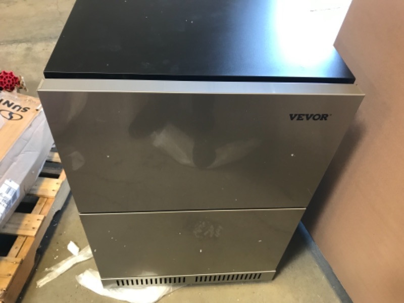 Photo 2 of (MAJOR DAMAGE MISSING GROUND PRONG)VEVOR 24'' Built-in Beverage Cooler, Stainless Steel Beverage Refrigerator with Embraco Compressor, for Home Bar Office Commercial Outdoor Indoor Use, (Drawer Refrigerator)
