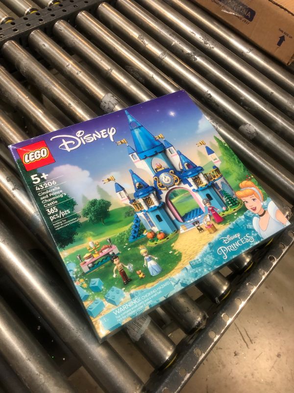 Photo 2 of LEGO Disney Cinderella and Prince Charming’s Castle 43206 Building Toy Set for Girls, Boys, and Kids Ages 5+; (365 Pieces) FrustrationFree Packaging