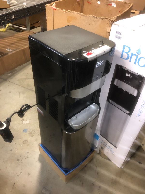 Photo 2 of Brio Bottom Loading Water Cooler Water Dispenser – Essential Series - 3 Temperature Settings - Hot, Cold & Cool Water - UL/Energy Star Approved