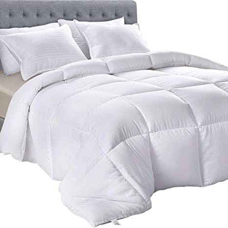 Photo 1 of Alternative Comforter (King, White) - All Season Comforter