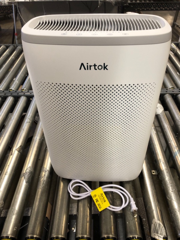 Photo 1 of AIRTOK Hepa Air Purifiers for Home Large Room up to 1100 ft² H13 True Filter 100% Ozone Free Air Cleaner for Smokers, Pet, Remove 99.99%Allergens, Dust, Odor, Smoke, Pollen
