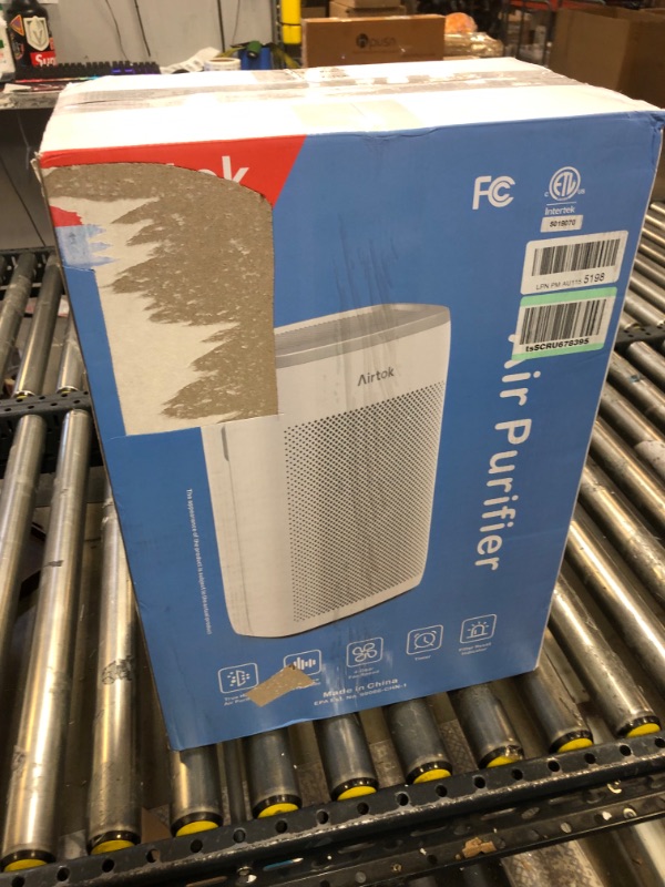 Photo 4 of AIRTOK Hepa Air Purifiers for Home Large Room up to 1100 ft² H13 True Filter 100% Ozone Free Air Cleaner for Smokers, Pet, Remove 99.99%Allergens, Dust, Odor, Smoke, Pollen