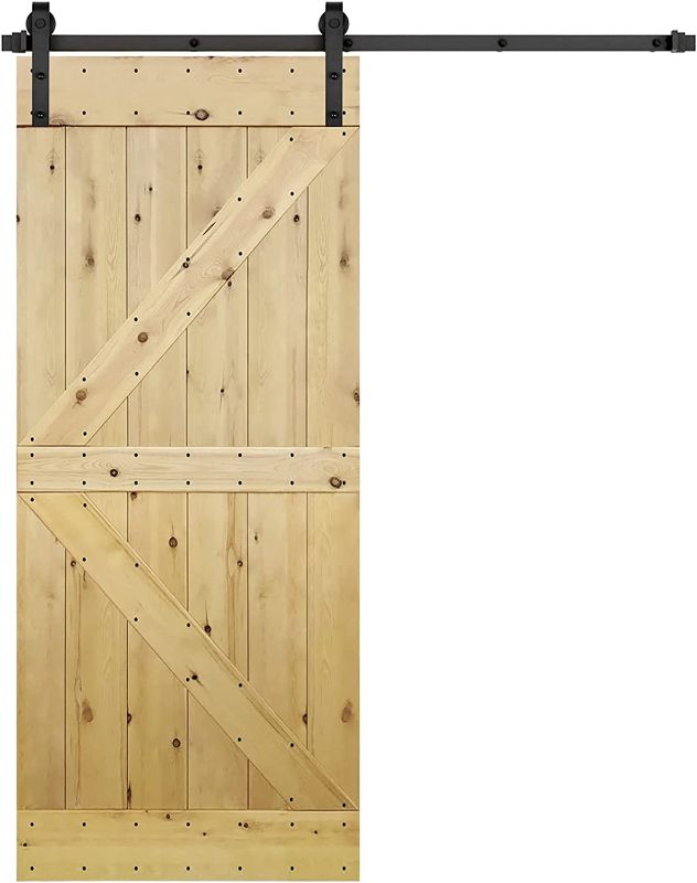 Photo 1 of  Sliding Barn Wood Door Basic Sliding Track Hardware Kit 