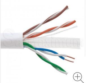 Photo 1 of 1000FT CAT6 UTP solid Network Ethernet LAN Cable,Bulk wire, SatMaximum 
