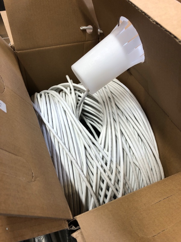 Photo 2 of 1000FT CAT6 UTP solid Network Ethernet LAN Cable,Bulk wire, SatMaximum 
