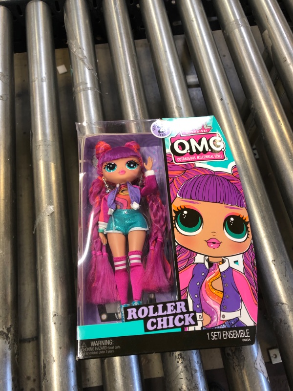 Photo 2 of LOL Surprise OMG Roller Chick Fashion Doll – Great Gift for Kids Ages 4+--------box has minor damag 