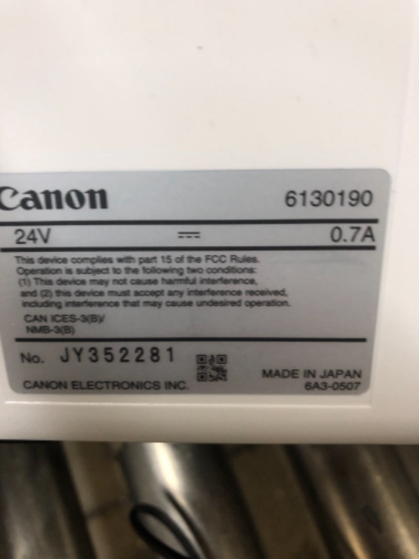 Photo 3 of Canon imageFORMULA R40 Office Document Scanner For PC and Mac, Color Duplex Scanning, Easy Setup For Office Or Home Use, Includes Scanning Software R40 Document Scanner