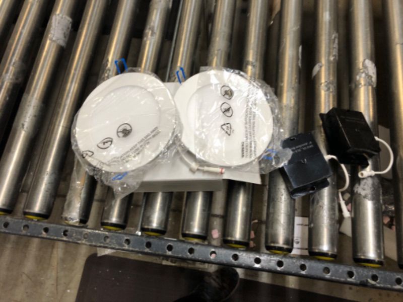Photo 1 of 2 PK Recessed LED Lighting, 6 Inch, Slim, Wafer Thin, Smooth Trim