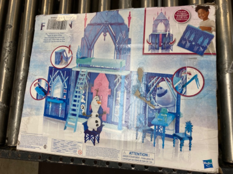 Photo 1 of Disney Frozen 2 Elsa's Fold and Go Ice Palace, Castle Playset, Toy for Kids Ages 3 and Up