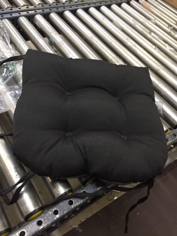 Photo 1 of 15x15 inch black seat cushion 