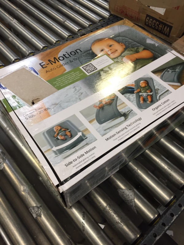 Photo 1 of Chicco E-Motion Auto-Glider & Bouncer - Grey | Grey--------Like new 