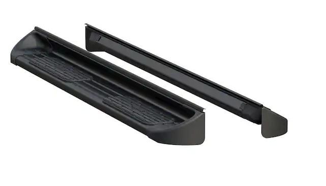Photo 1 of Black Stainless Steel Side Entry Steps Truck Running Boards, Select Ram 1500 Extended Cab----------missing some hardware and screws
