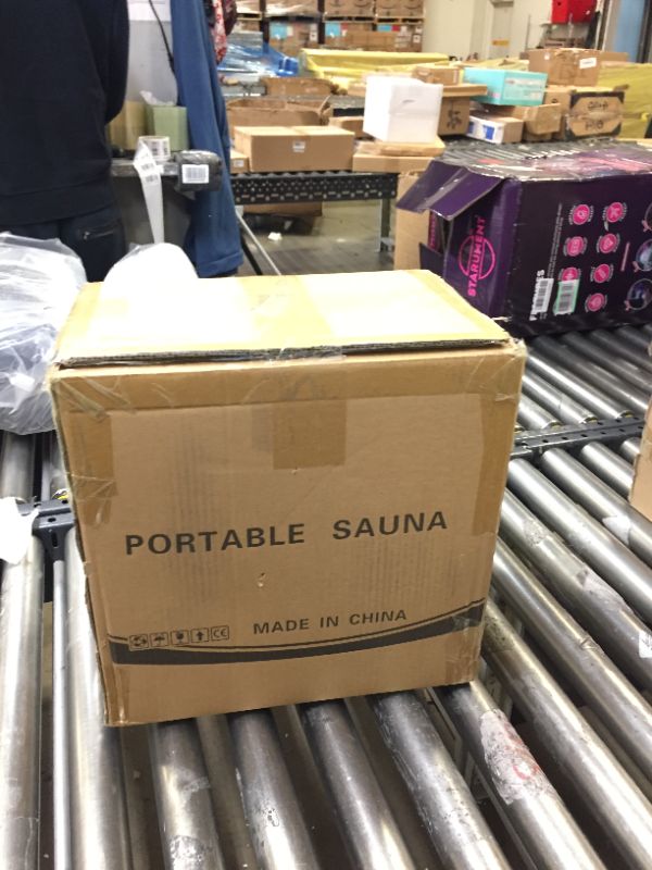 Photo 1 of amocane Portable Steam Sauna with 1000W Steam Generator, Personal Foldable Saunas Tent for Home Spa, 60 Minute Timer & Remote Control (L 33.5" x W 32.3" x H 41.7", Green)