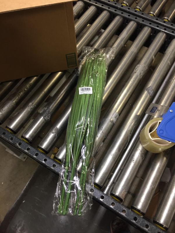 Photo 1 of 27" Artificial Plants Onion Grass Greenery Faux Fake Shrubs Plant Flowers Wheat Grass for House Home Indoor Outdoor Office Room Gardening Indoor Décor 6 Pack
