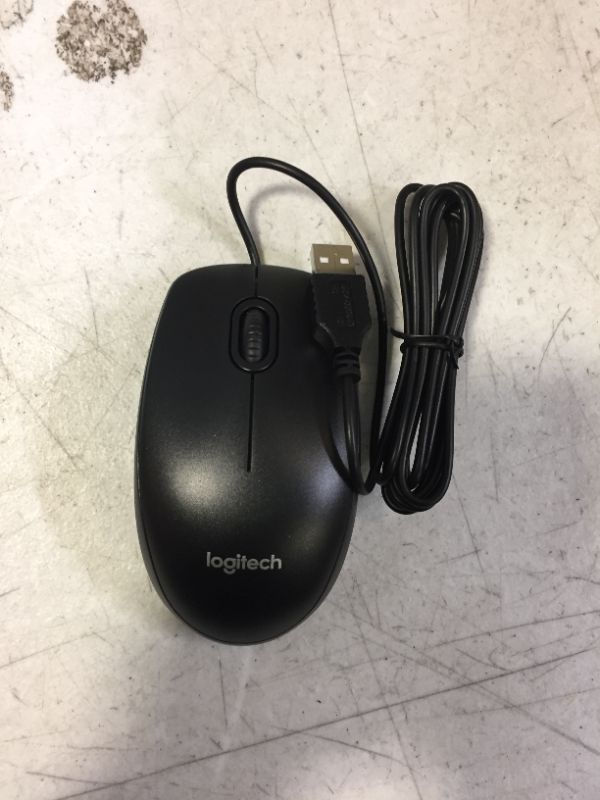 Photo 2 of Logitech Wired Mouse M90 Black USB